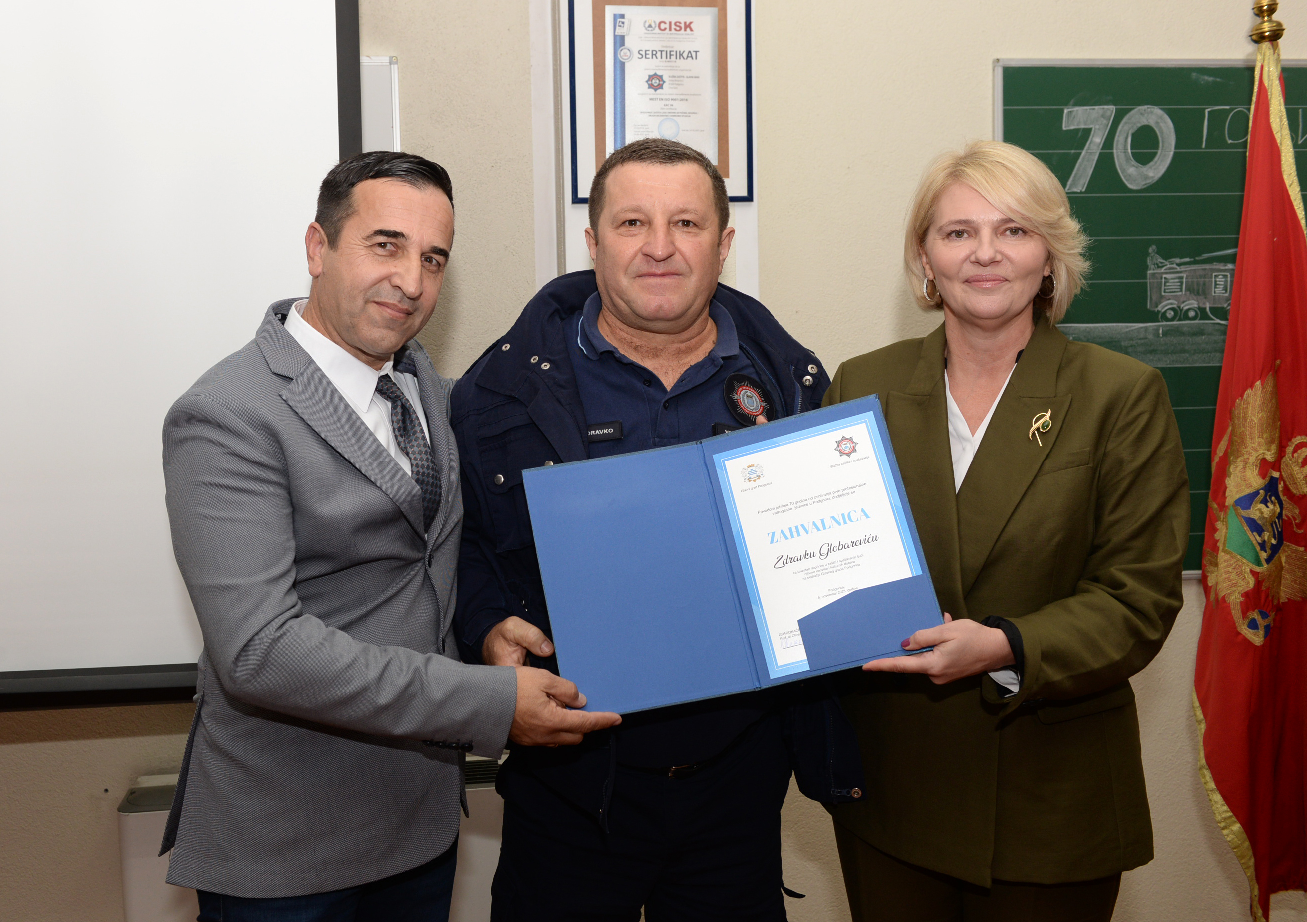 Obilježen veliki jubilej Službe zaštite i spašavanja Glavnog grada