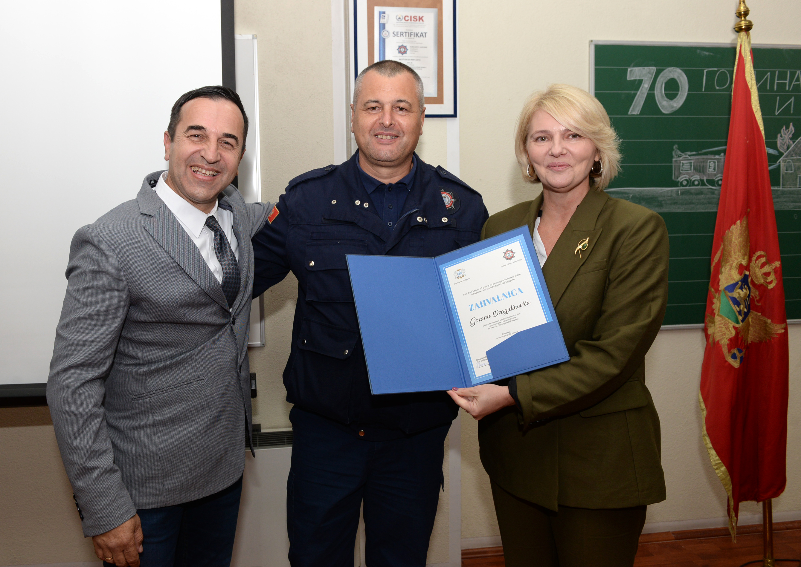 Obilježen veliki jubilej Službe zaštite i spašavanja Glavnog grada