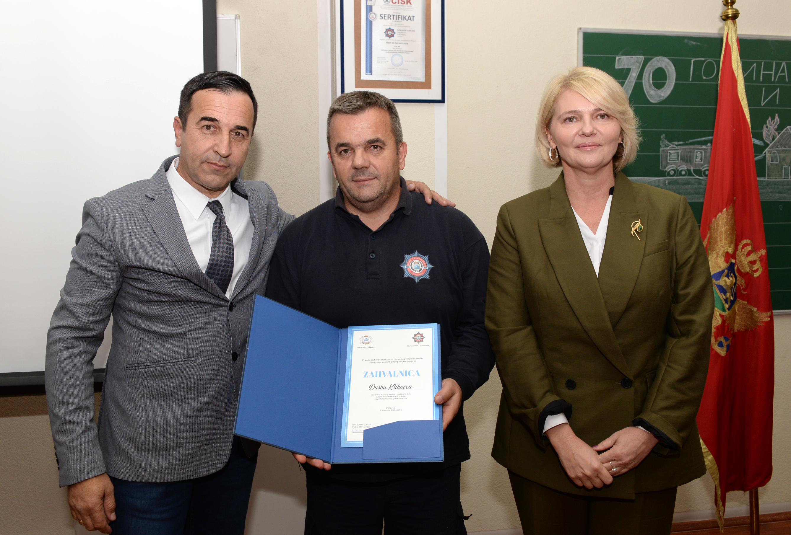 Obilježen veliki jubilej Službe zaštite i spašavanja Glavnog grada