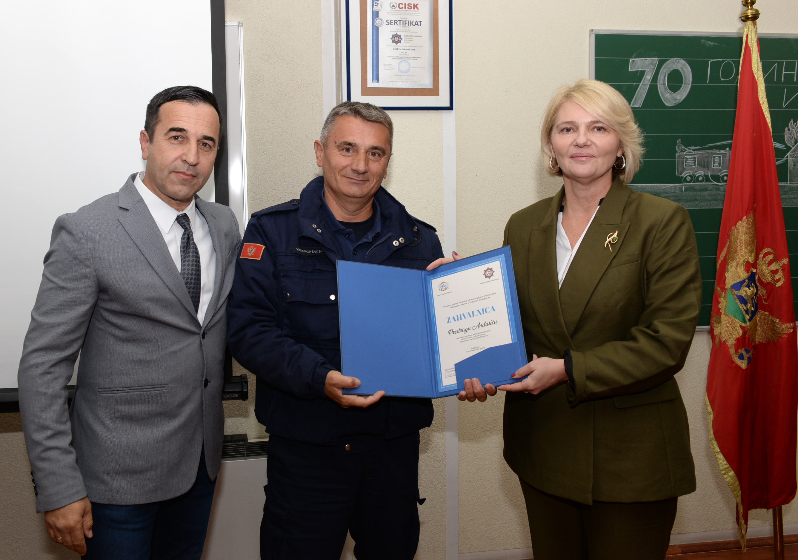 Obilježen veliki jubilej Službe zaštite i spašavanja Glavnog grada