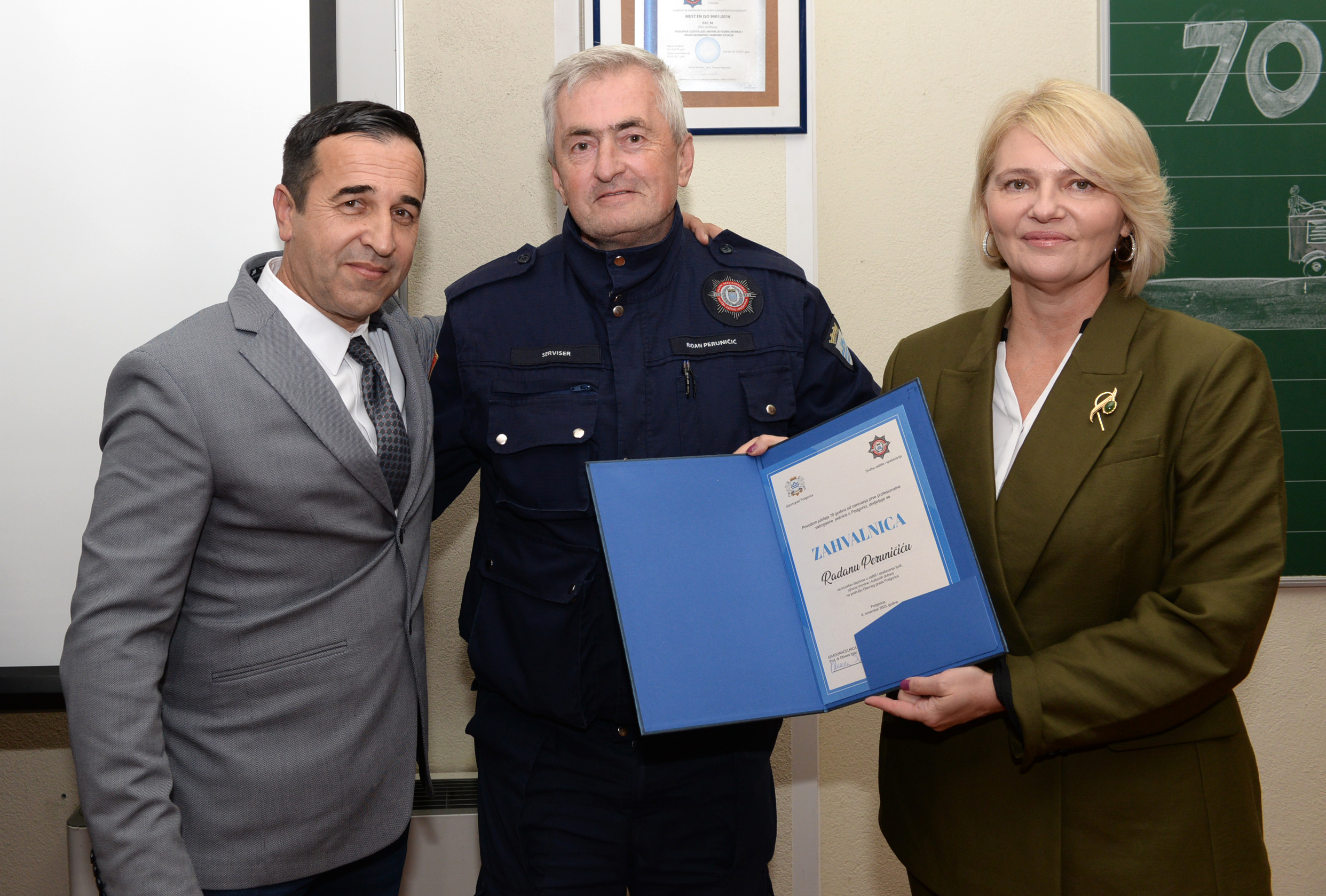 Obilježen veliki jubilej Službe zaštite i spašavanja Glavnog grada