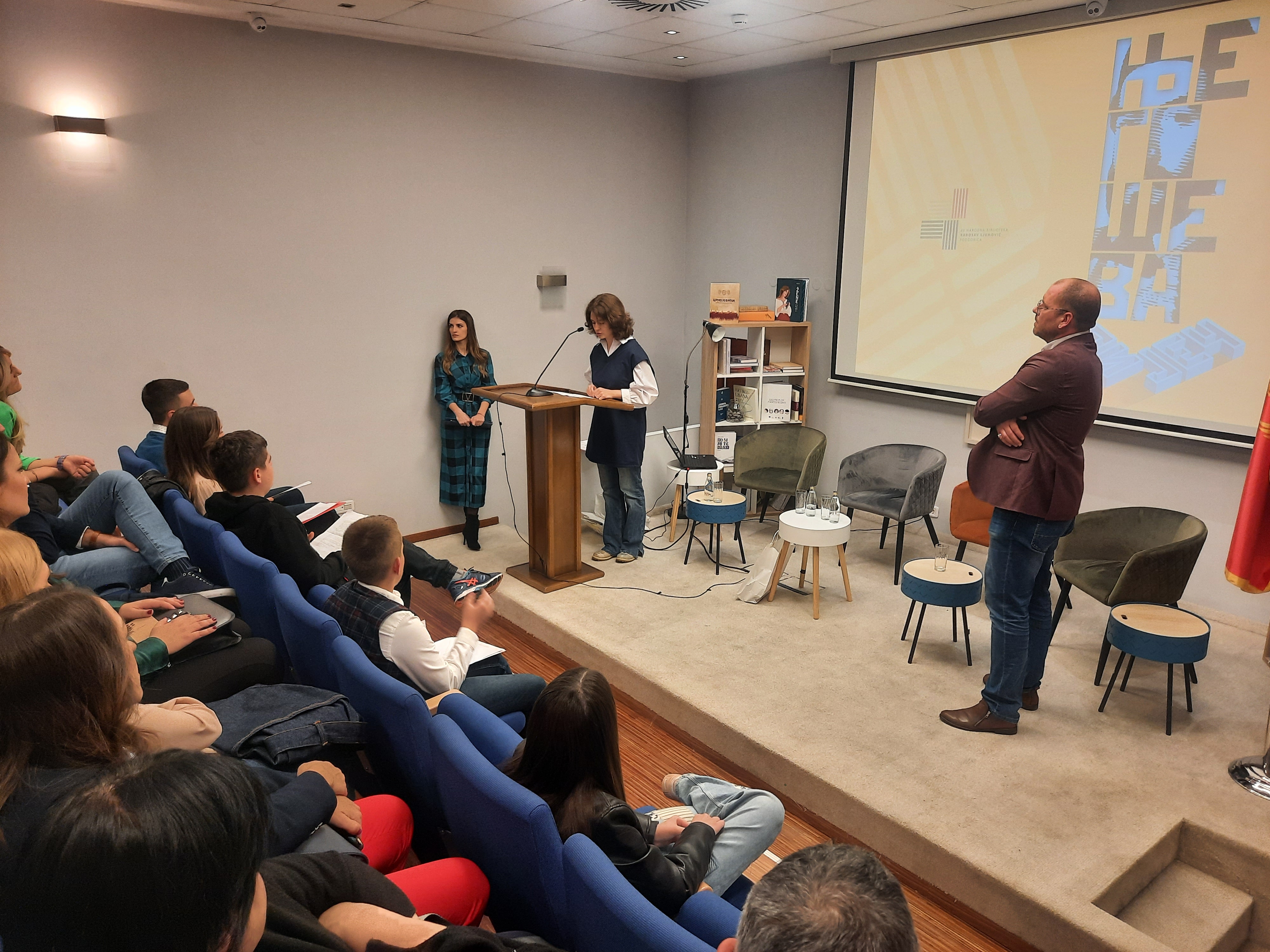 U Narodnoj biblioteci "Radosav Ljumović" počela manifestacija Riječ Njegoševa