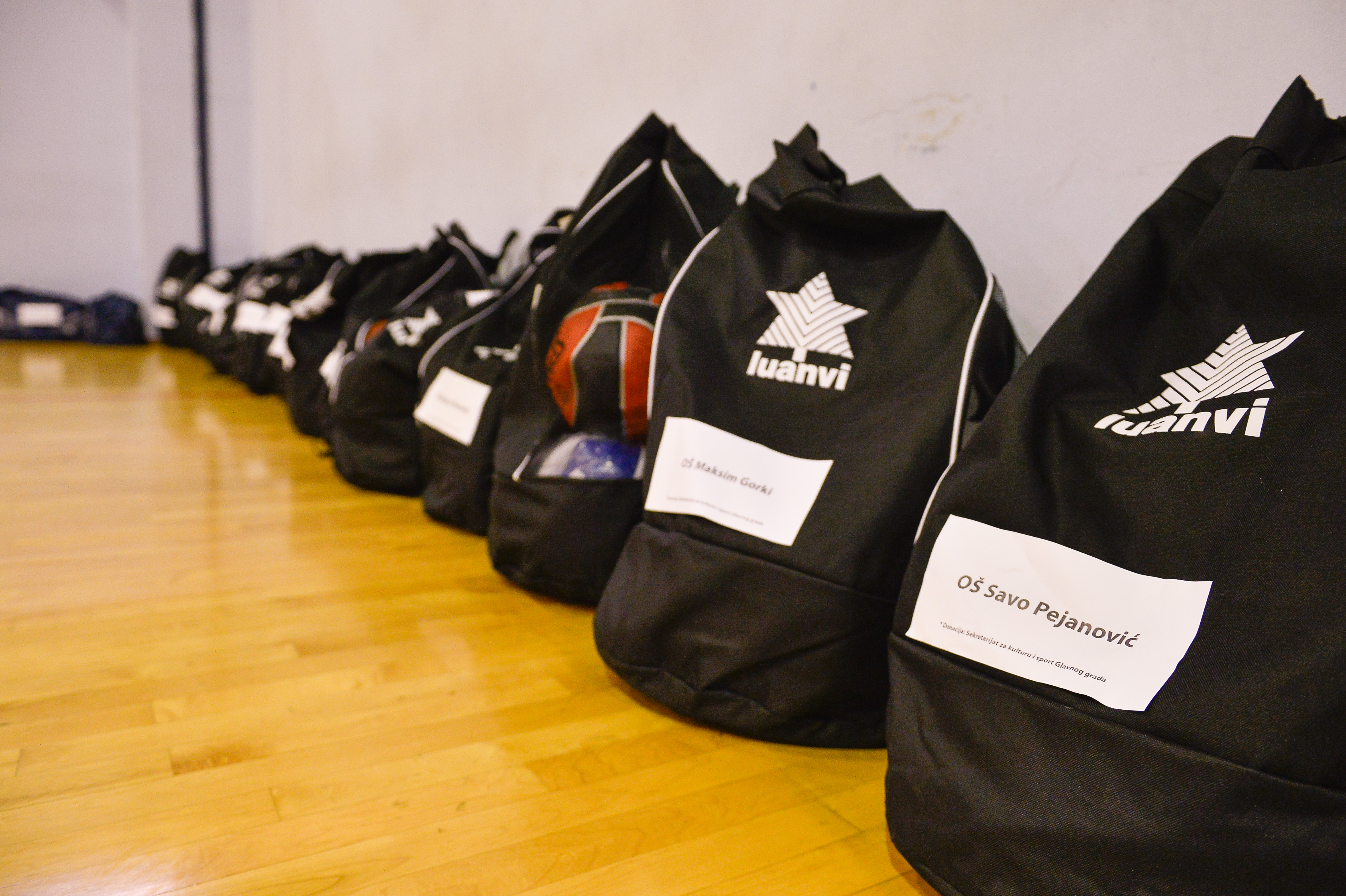 Sekretarijat za kulturu i sport donirao lopte za sve osnovne škole iz Podgorice