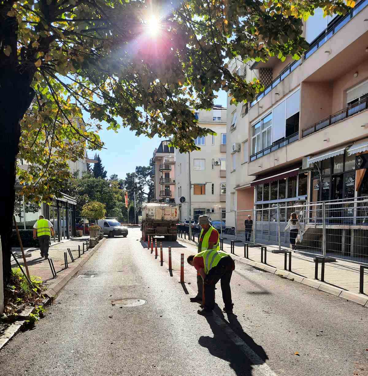 Počeli radovi na rekonstrukciji Balšićeve ulice