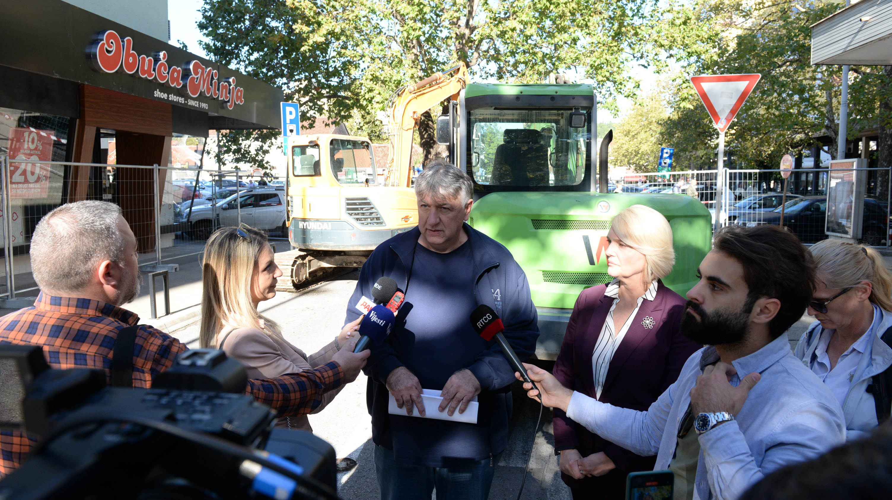 Počeli radovi na rekonstrukciji Balšićeve ulice