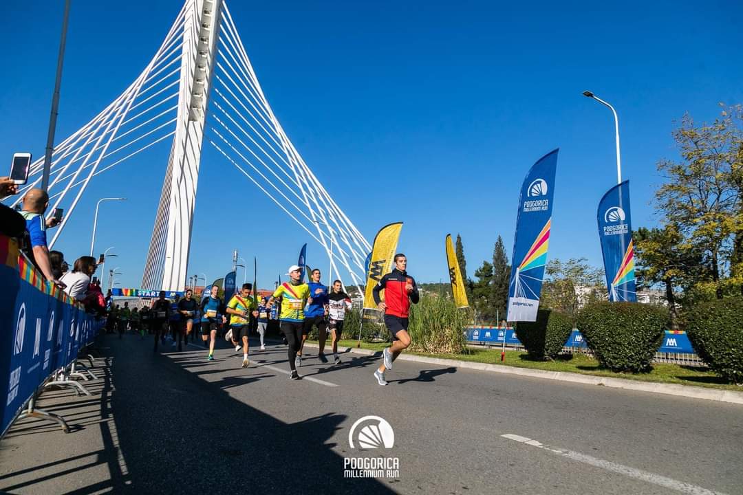 Zatvaranje saobraćaja zbog održavanja manifestacije Podgorica Millennium Run