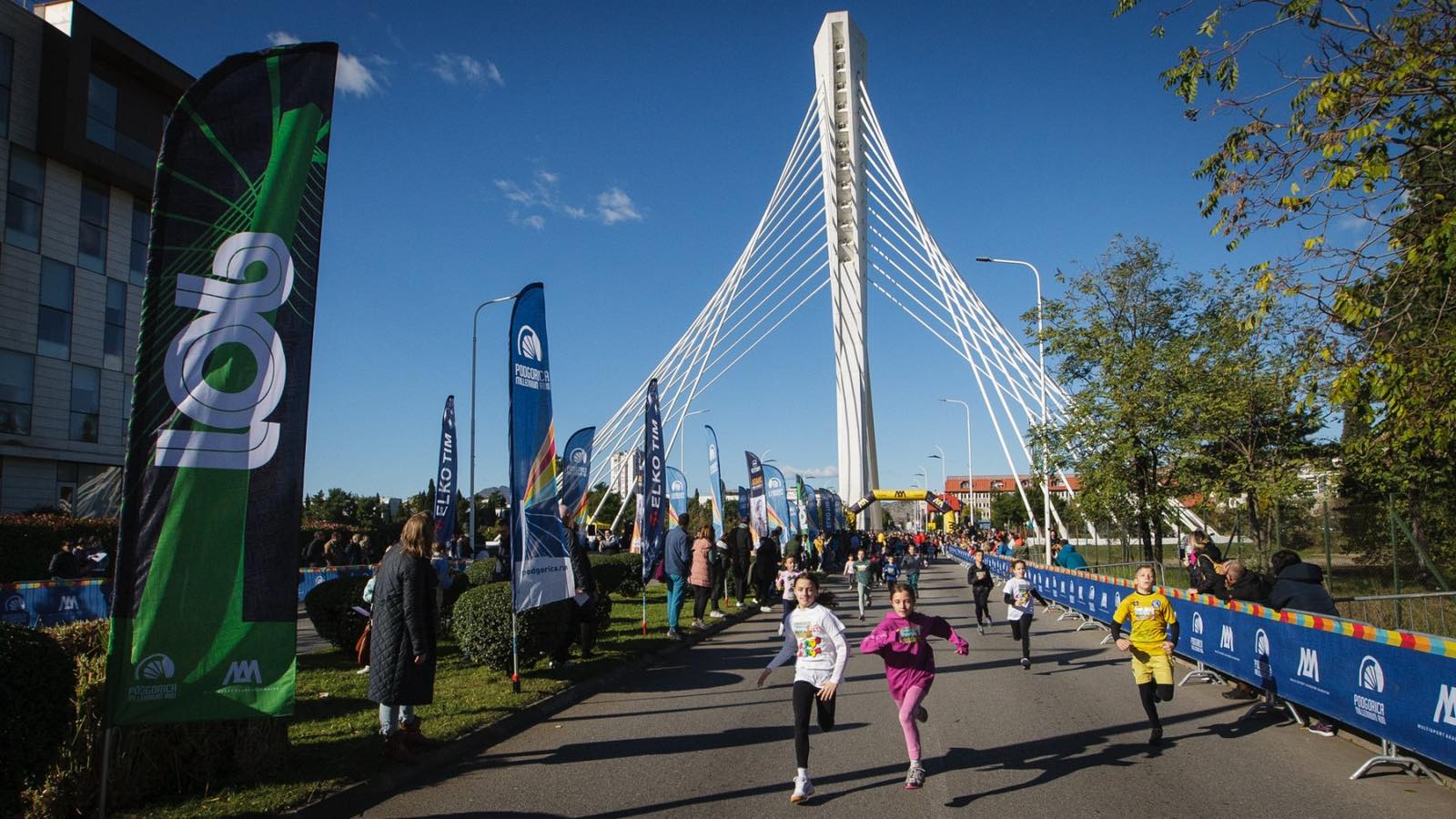 Dječija i trka paraolimpijaca uvod za sjutrašnji Podgorica Millennium Run