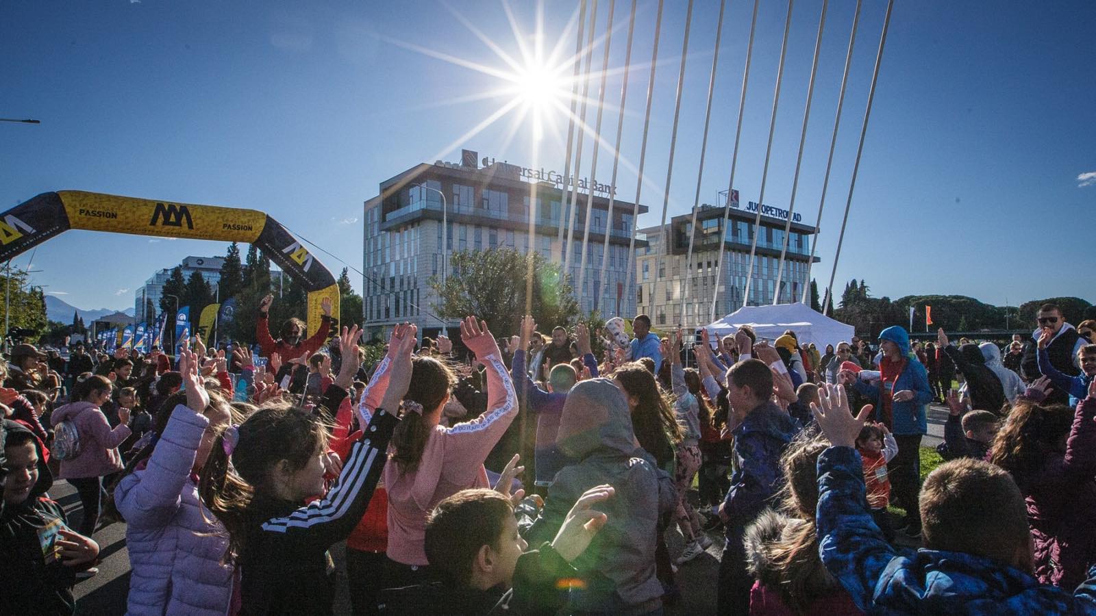 Dječija i trka paraolimpijaca uvod za sjutrašnji Podgorica Millennium Run