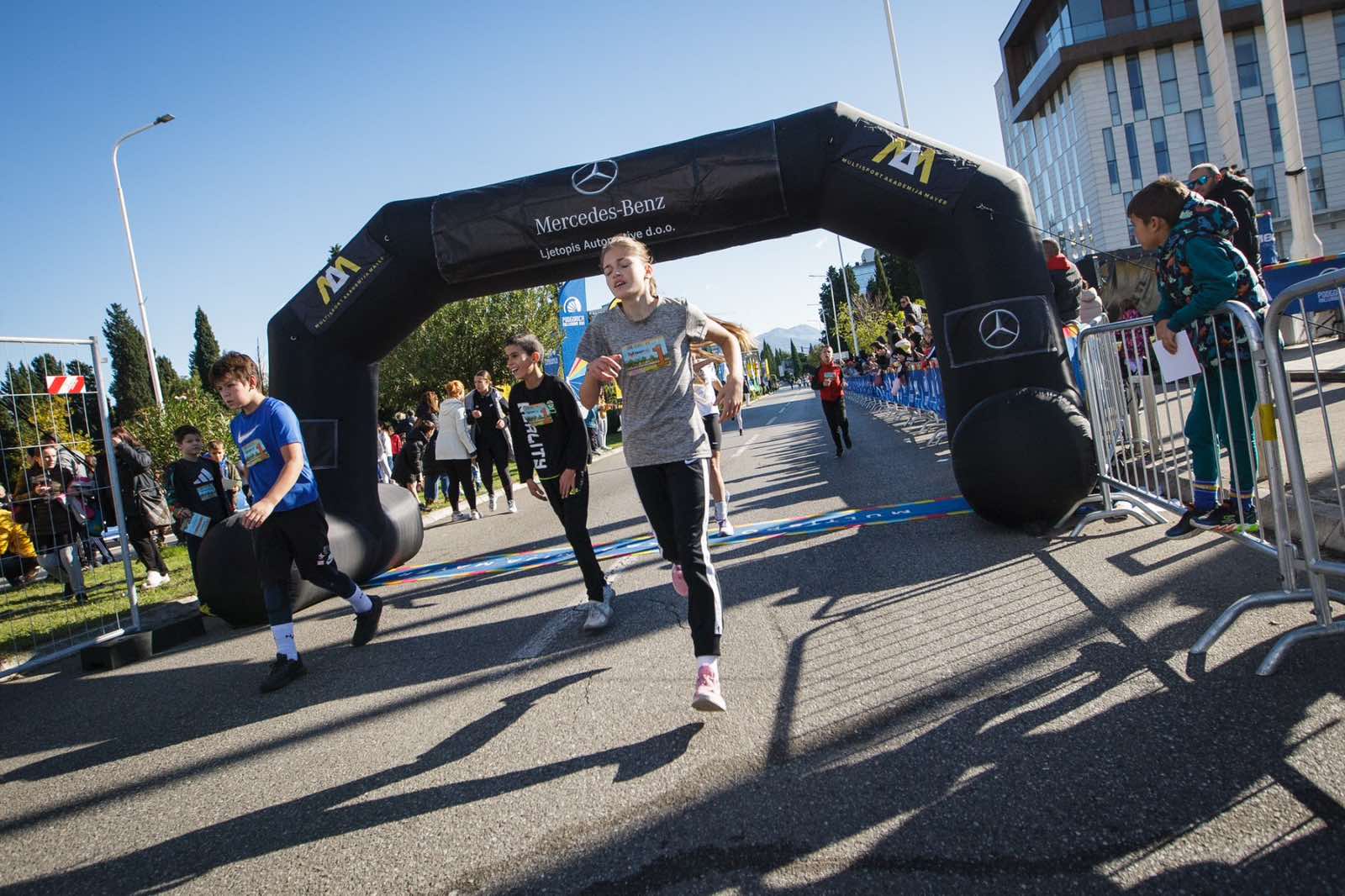 Dječija i trka paraolimpijaca uvod za sjutrašnji Podgorica Millennium Run