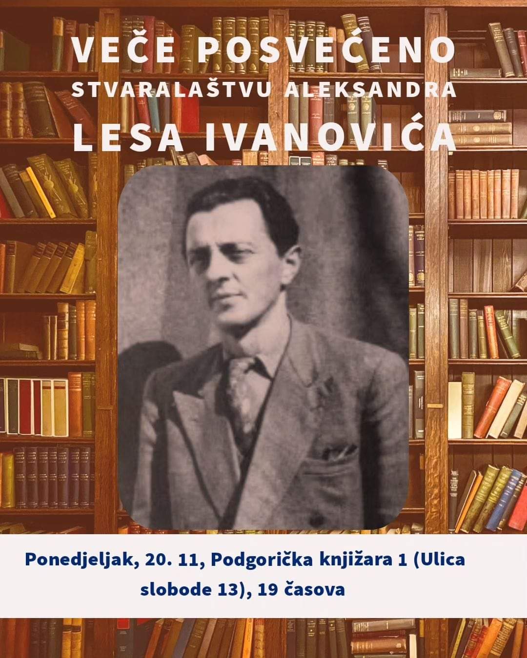 Veče posvećeno Aleksandru Lesu Ivanoviću
