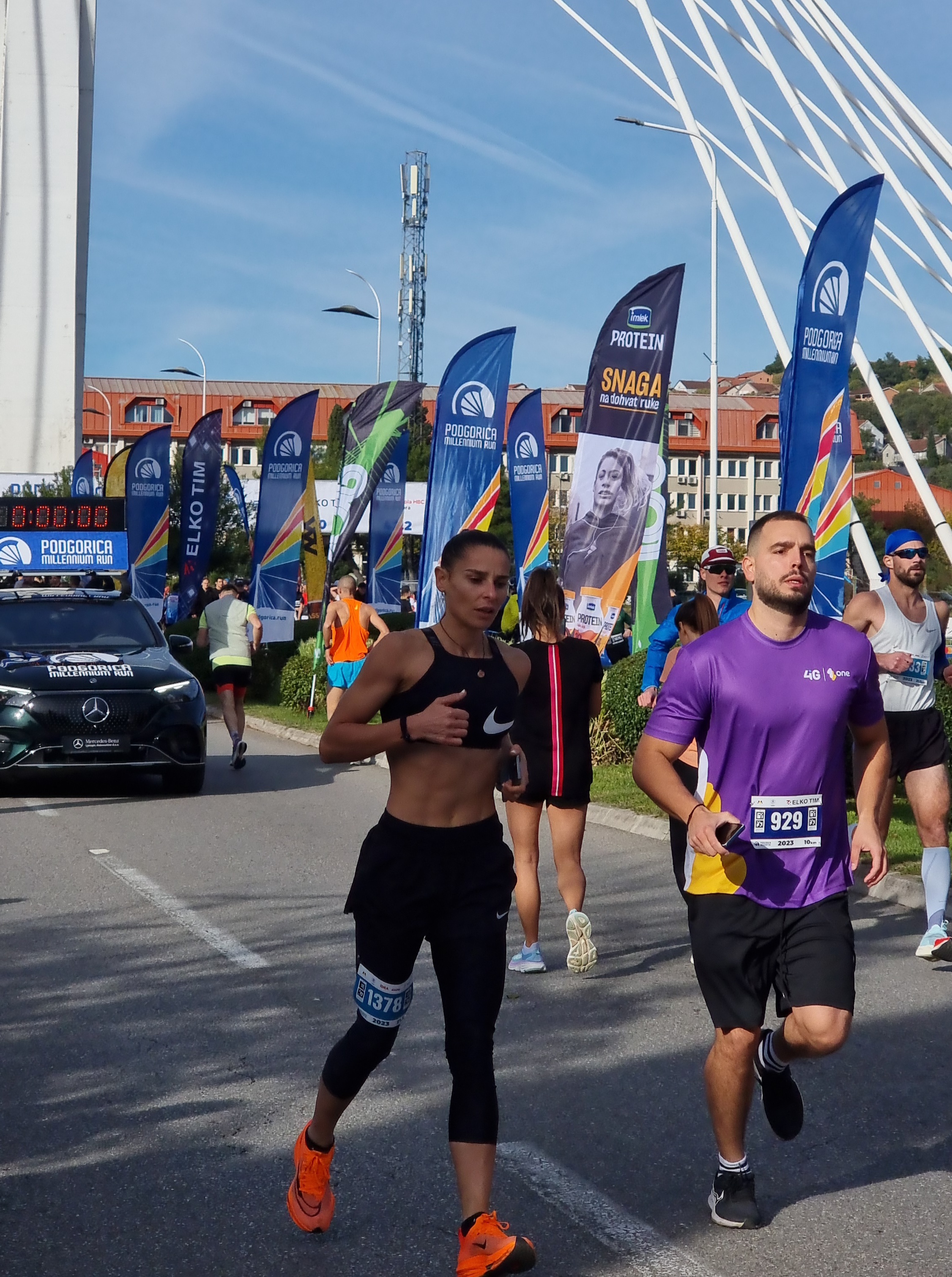 Spektakl na ulicama Glavnog grada, Podgorica Millennium Run oduševio sve