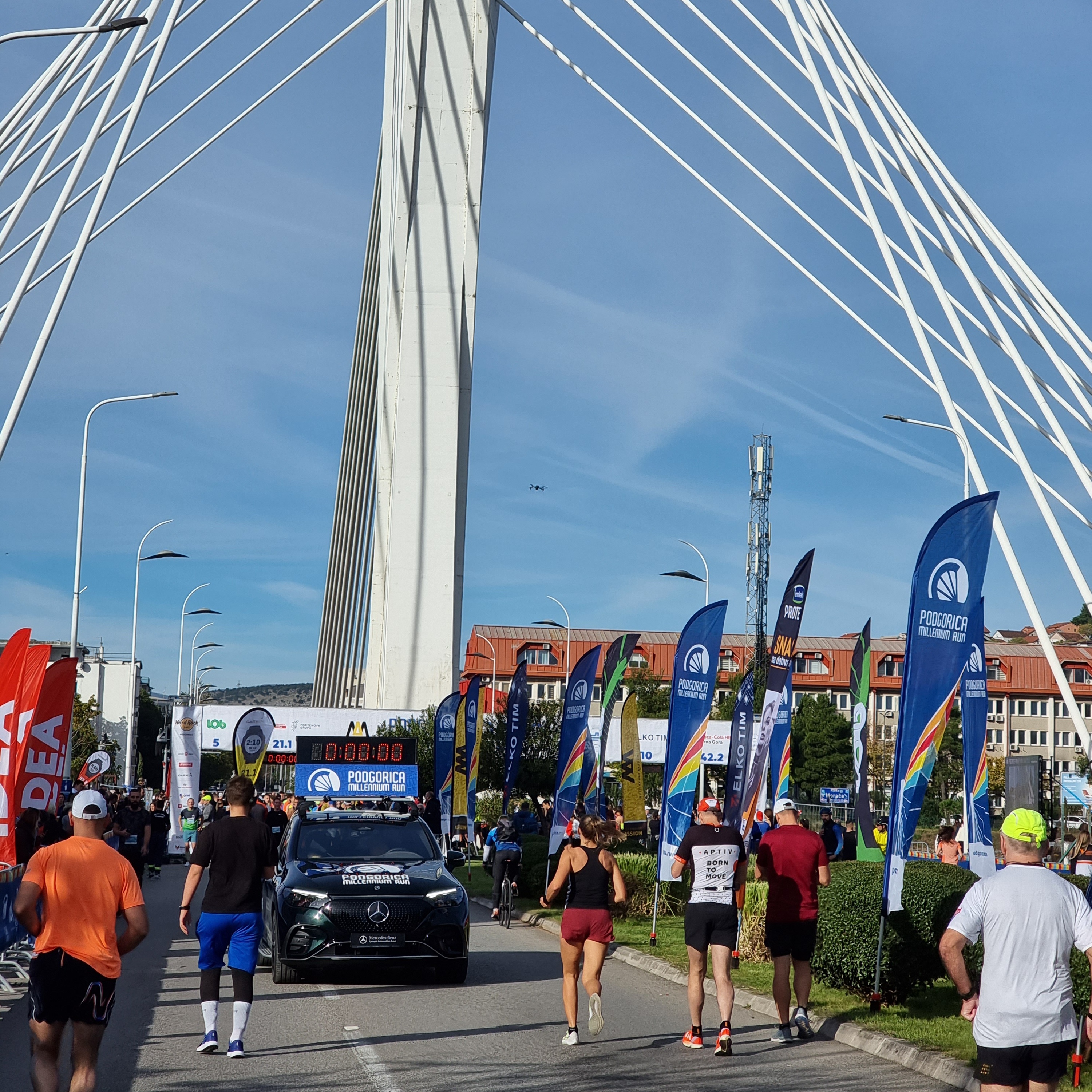 Spektakl na ulicama Glavnog grada, Podgorica Millennium Run oduševio sve