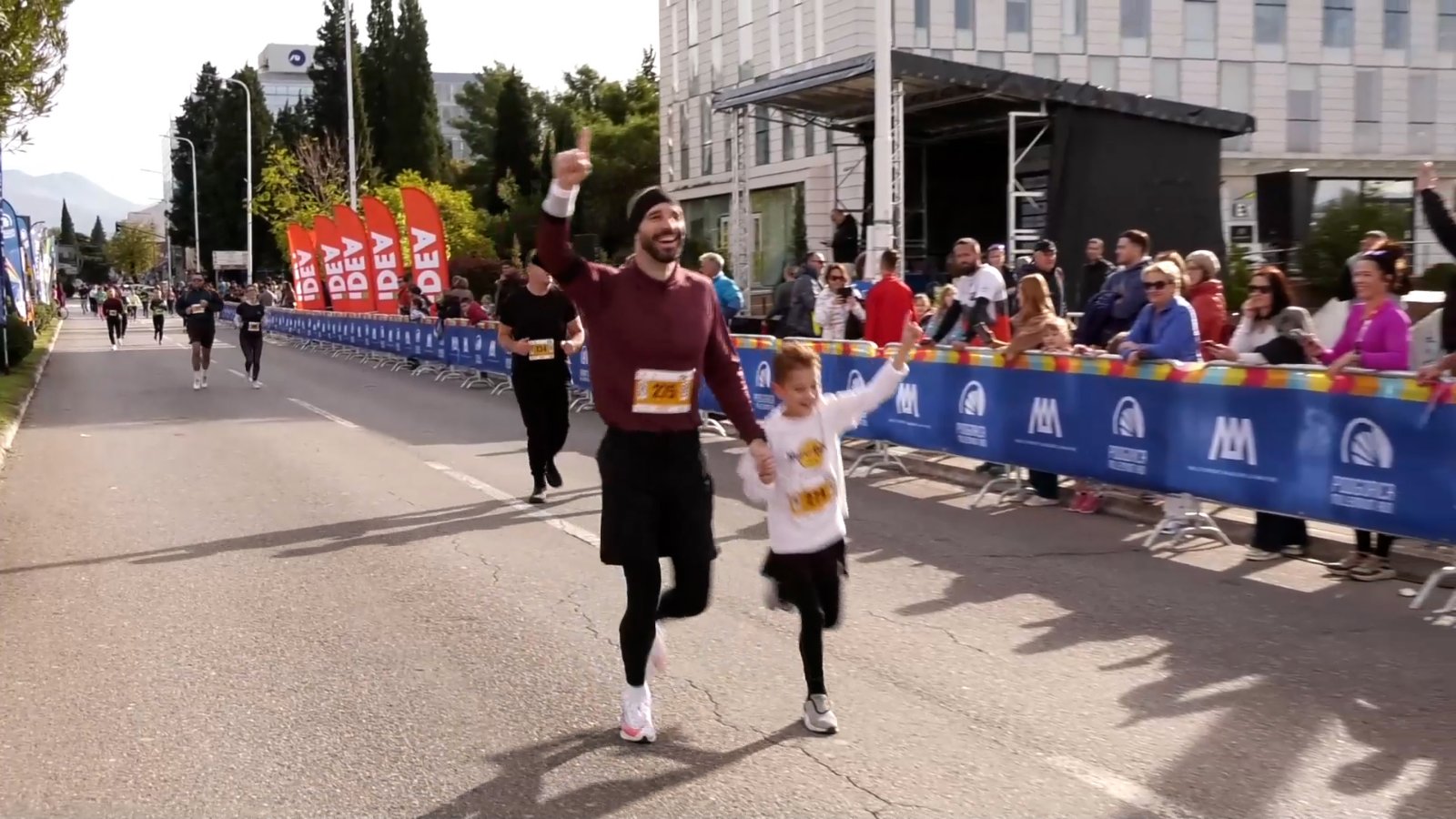 Spektakl na ulicama Glavnog grada, Podgorica Millennium Run oduševio sve