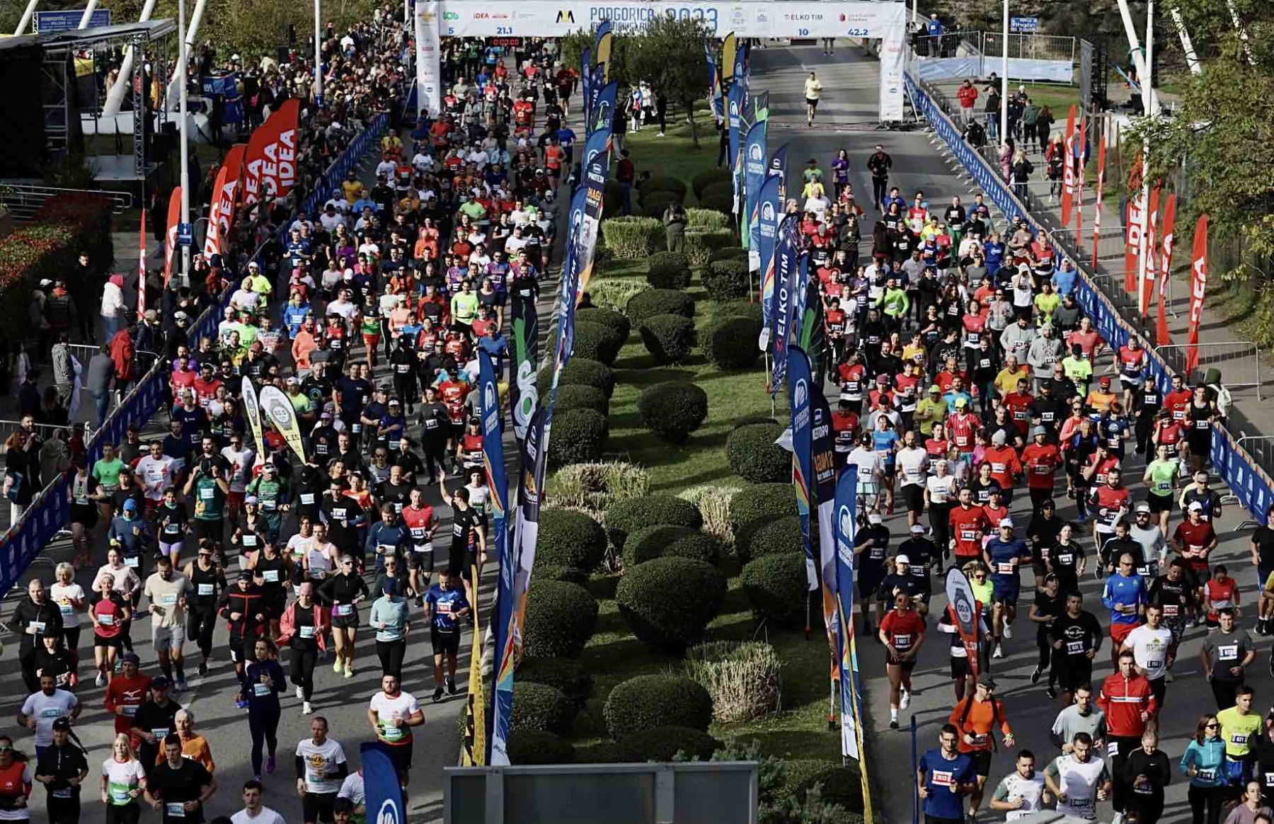 Spektakl na ulicama Glavnog grada, Podgorica Millennium Run oduševio sve