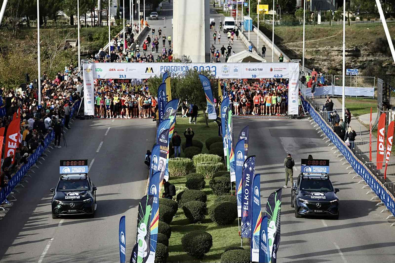 Spektakl na ulicama Glavnog grada, Podgorica Millennium Run oduševio sve