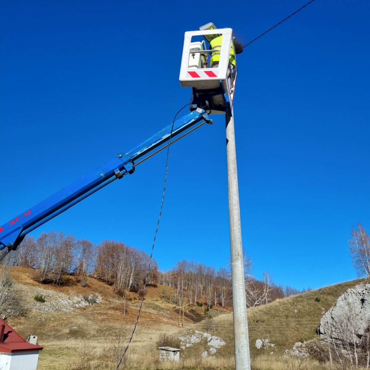 Nova javna rasvjeta na seoskom području