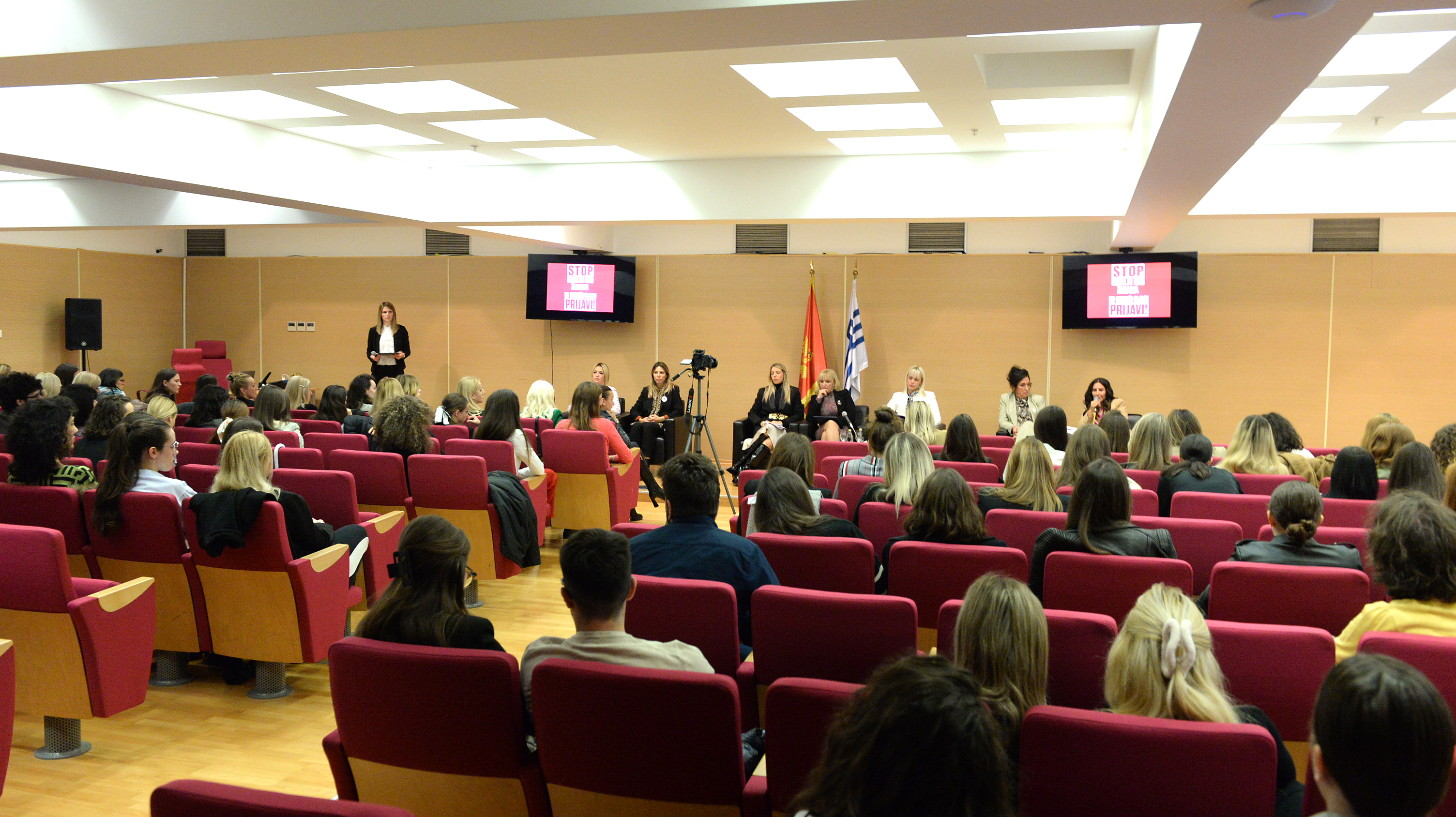 Panel-diskusija u Skupštini Glavnog grada: Dosljednošću i upornošću protiv nasilja nad ženama