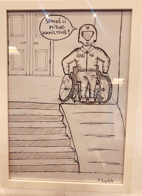 Izložba “Pristupačnost javnog prostora za osobe sa invaliditetom kroz strip”
