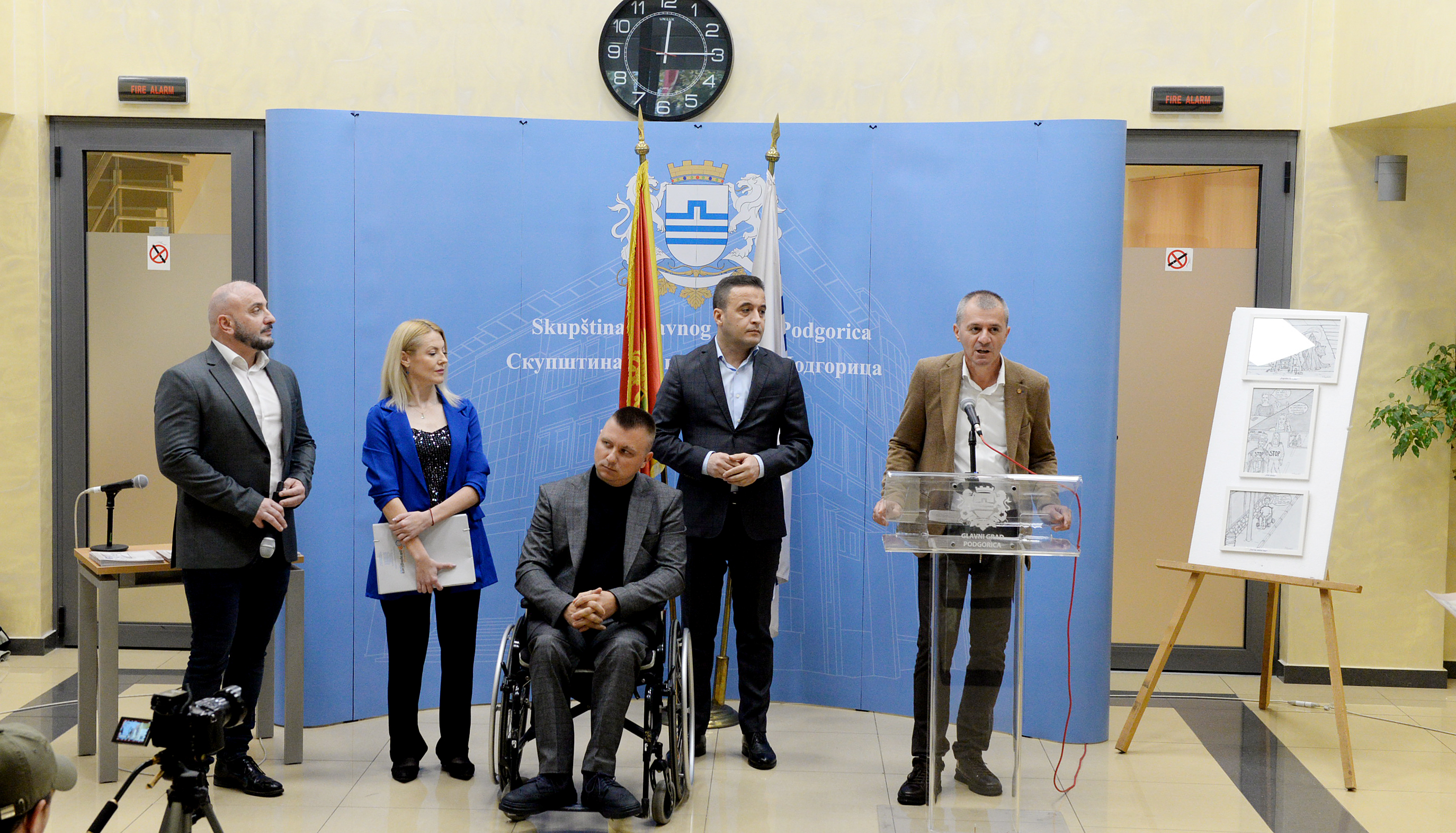 Otvorena izložba stripa o pristupačnosti javnog prostora; Zajedničkim djelovanjem doprinijeti boljem položaju i poštovanju prava osoba sa invaliditetom