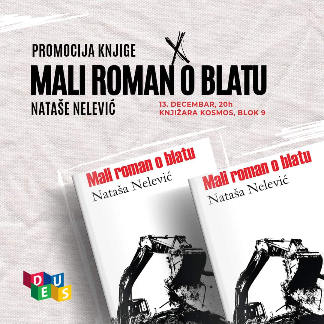 Promocija knjige "Mali roman o blatu"