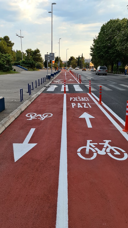 Podgorica dobila još jedan biciklistički koridor
