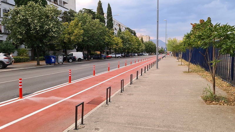 Podgorica dobila još jedan biciklistički koridor