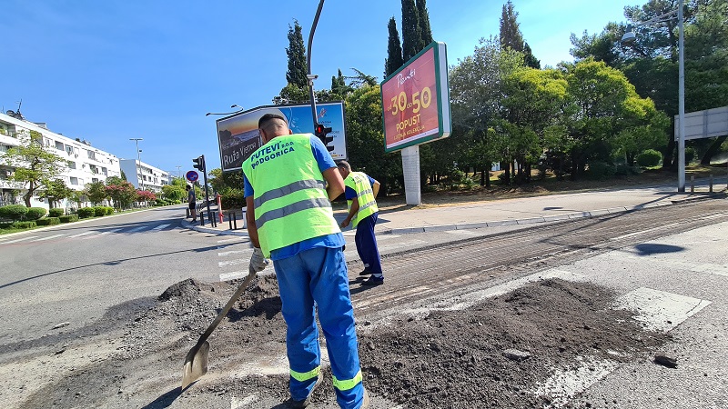 Počela druga faza rekonstrukcije Bulevara Svetog Petra Cetinjskog