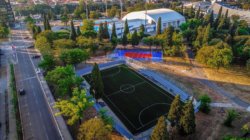 Otvoreni novi tereni za mali fudbal i odbojku u sklopu SC Morača