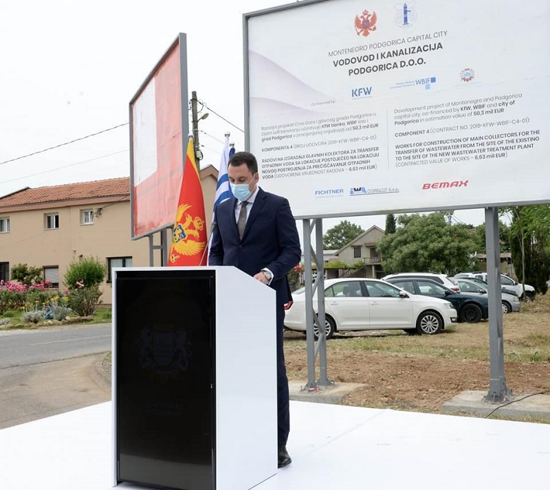 Preko 4 miliona eura uloženo u novu vodovodnu i kanalizacionu infrastrukturu Podgorice