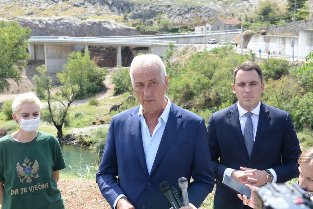 Završeni radovi na rekonstrukciji starog puta od Podgorice prema Danilovgradu