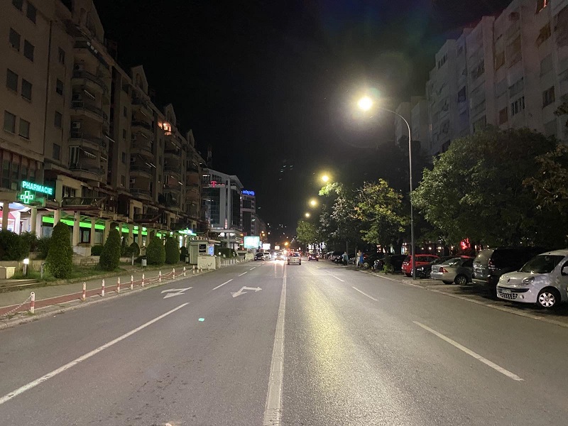 Nova rasvjeta na dijelu Moskovske ulice