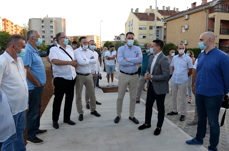 Završena izgradnja Ulice Baku: Nova saobraćajna veza Bloka V i Bloka VI sa City kvartom