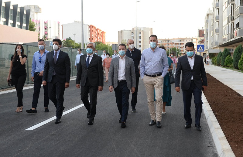 Završena izgradnja Ulice Baku: Nova saobraćajna veza Bloka V i Bloka VI sa City kvartom