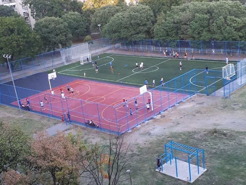 U rekonstrukciju poligona u Ulici Meše Selimovića i na Bulevaru Svetog Petra Cetinjskog uloženo preko 110.000 eura