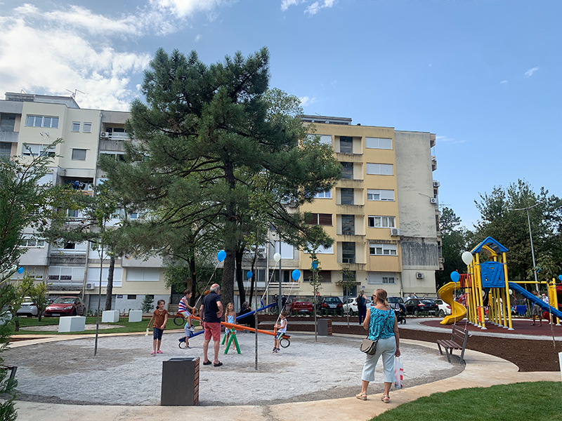 Novo dječije igralište i zelenilo za najmlađe sugrađane iz Moskovske ulice