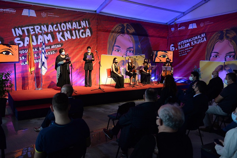Otvoren šesti Internacionalni sajam knjiga u Podgorici