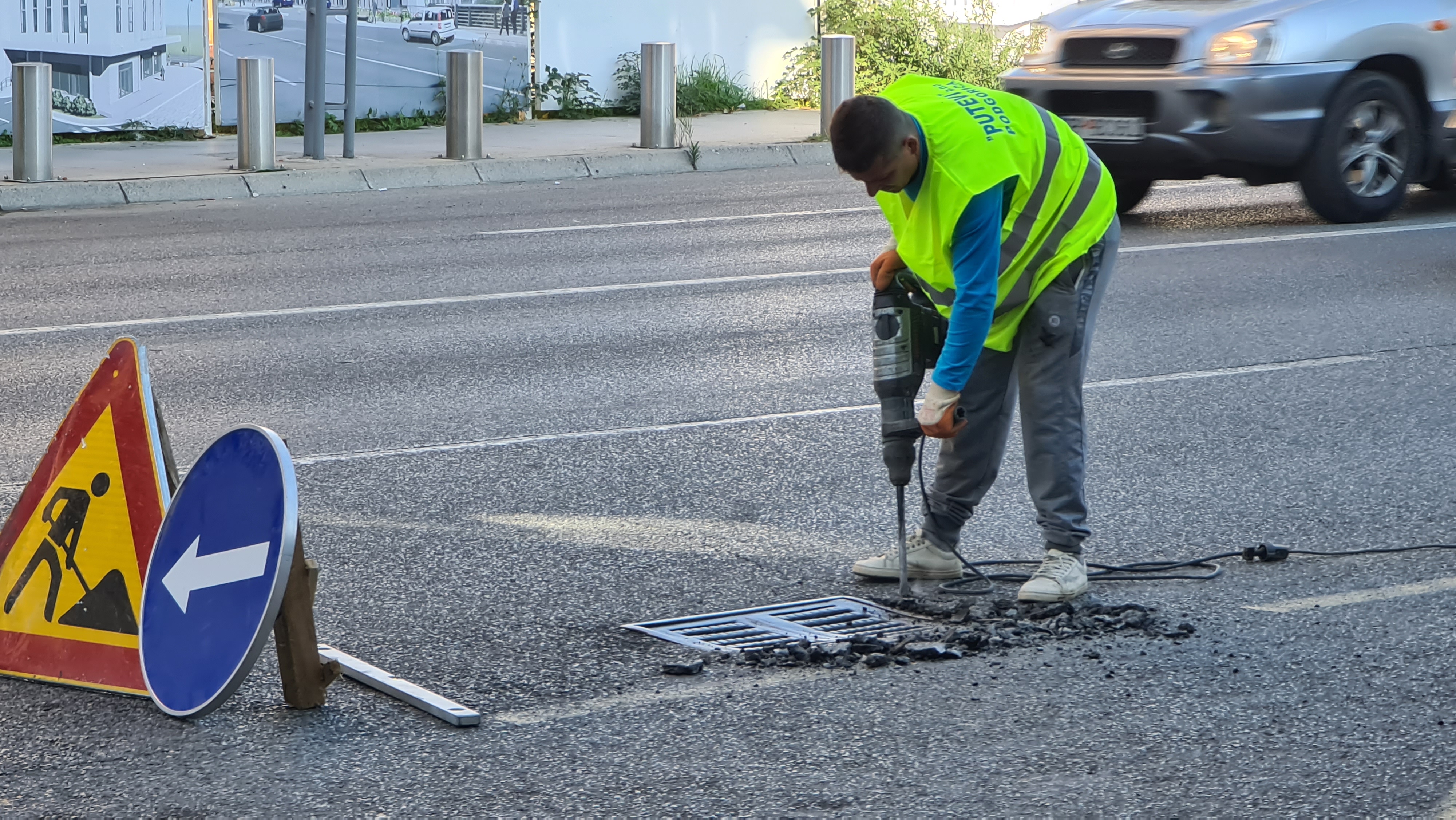 Počela rekonstrukcija dijela Ulice Kralja Nikole u cilju veće bezbjednosti svih učesnika u saobraćaju