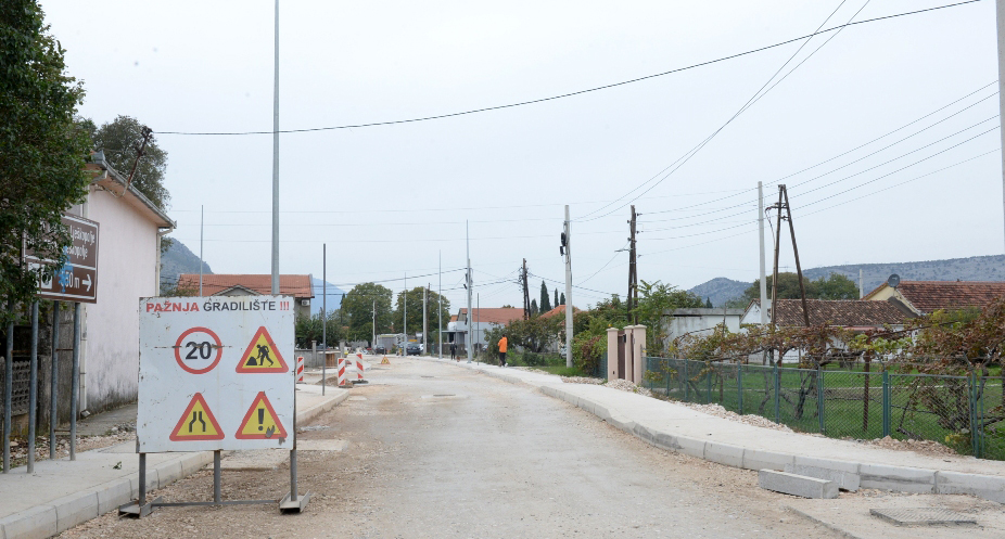 Rekonstrukcija Ulice Miloja Pavlovića vrijedna gotovo milion eura privodi se kraju