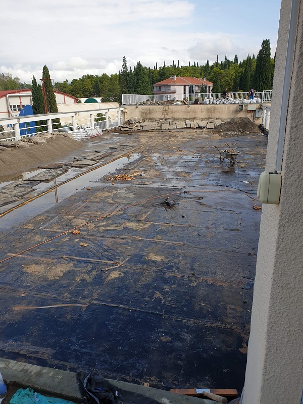 Završeni radovi na hidroizolaciji krovne ploče KIC-a „Budo Tomović“