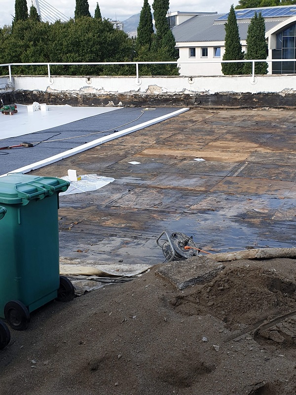 Završeni radovi na hidroizolaciji krovne ploče KIC-a „Budo Tomović“