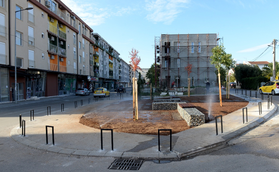 Nova zelena površina u Dalmatinskoj ulici