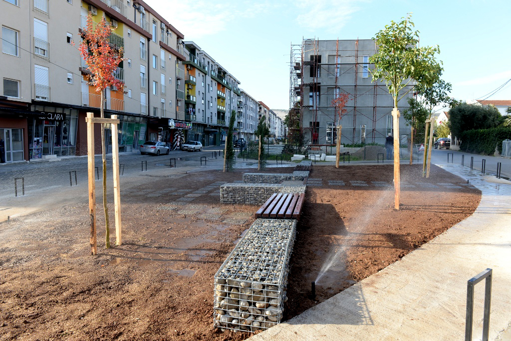 Nova zelena površina u Dalmatinskoj ulici