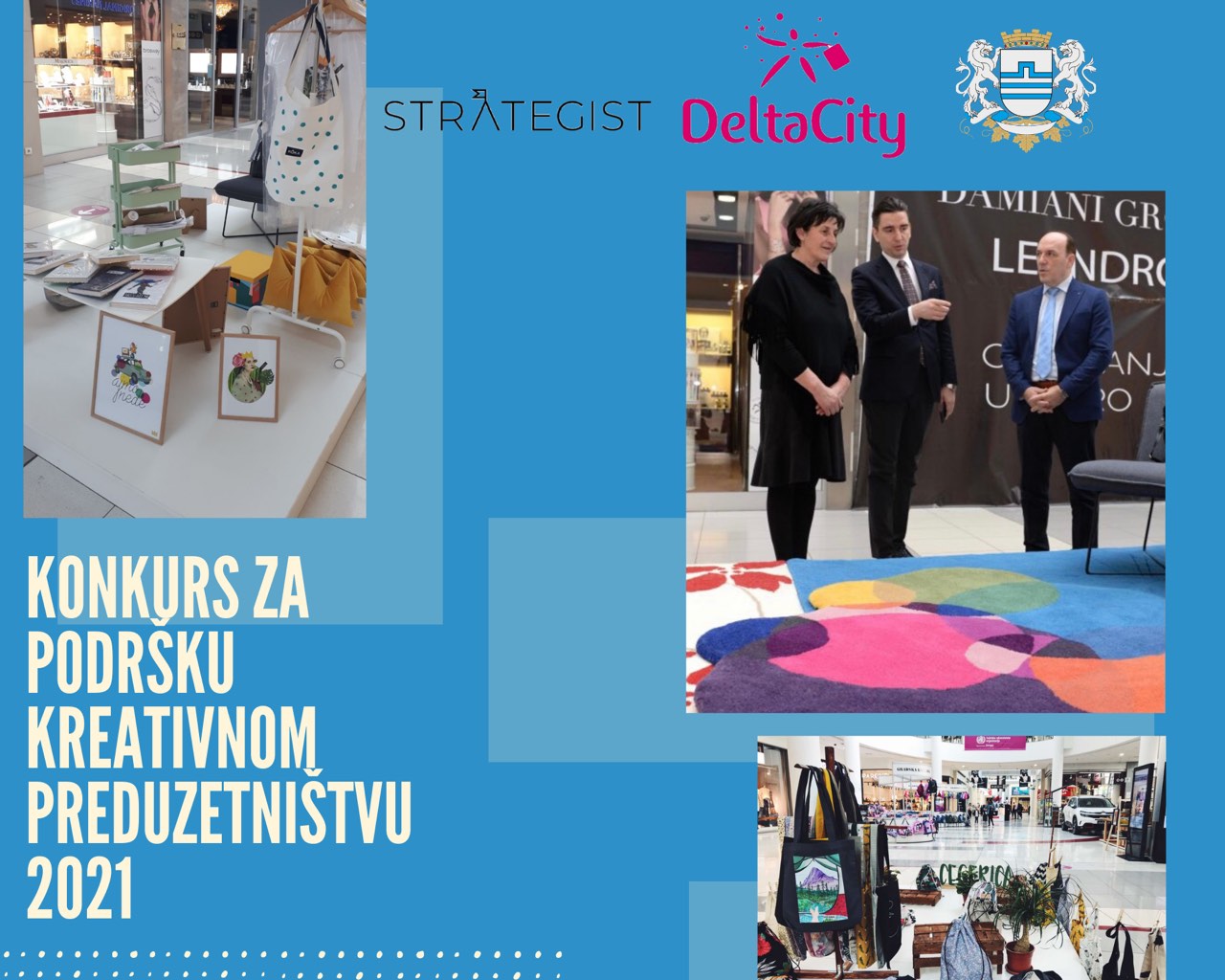Raspisan drugi konkurs za kreativno preduzetništvo: Glavni grad i ove godine podržava najkreativnije proizvođače
