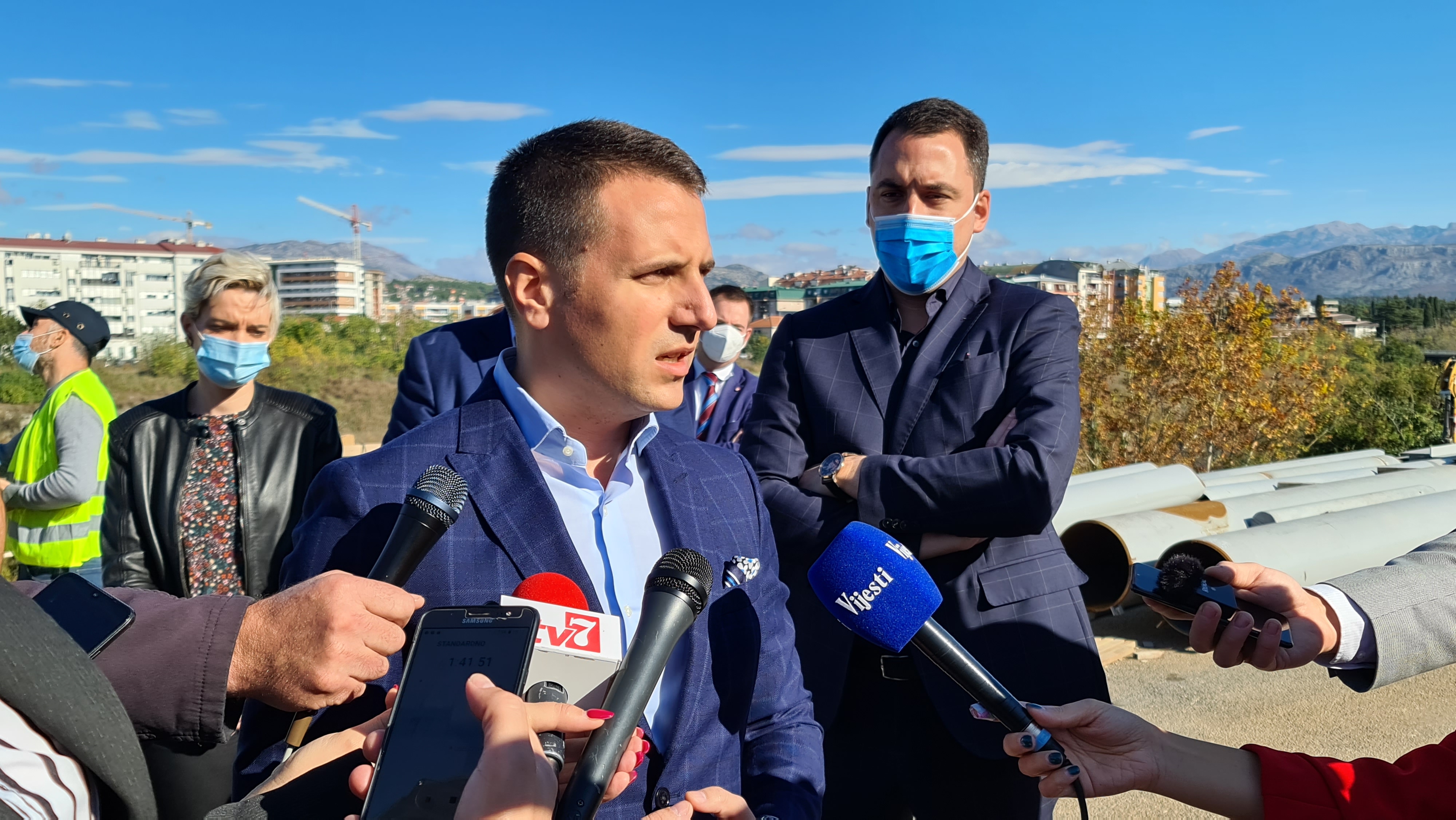 Vešović: Zadovoljni smo dinamikom gradnje djelova sistema za sakupljanje otpadnih voda,  uskoro i javni poziv za izgradnju postrojenja