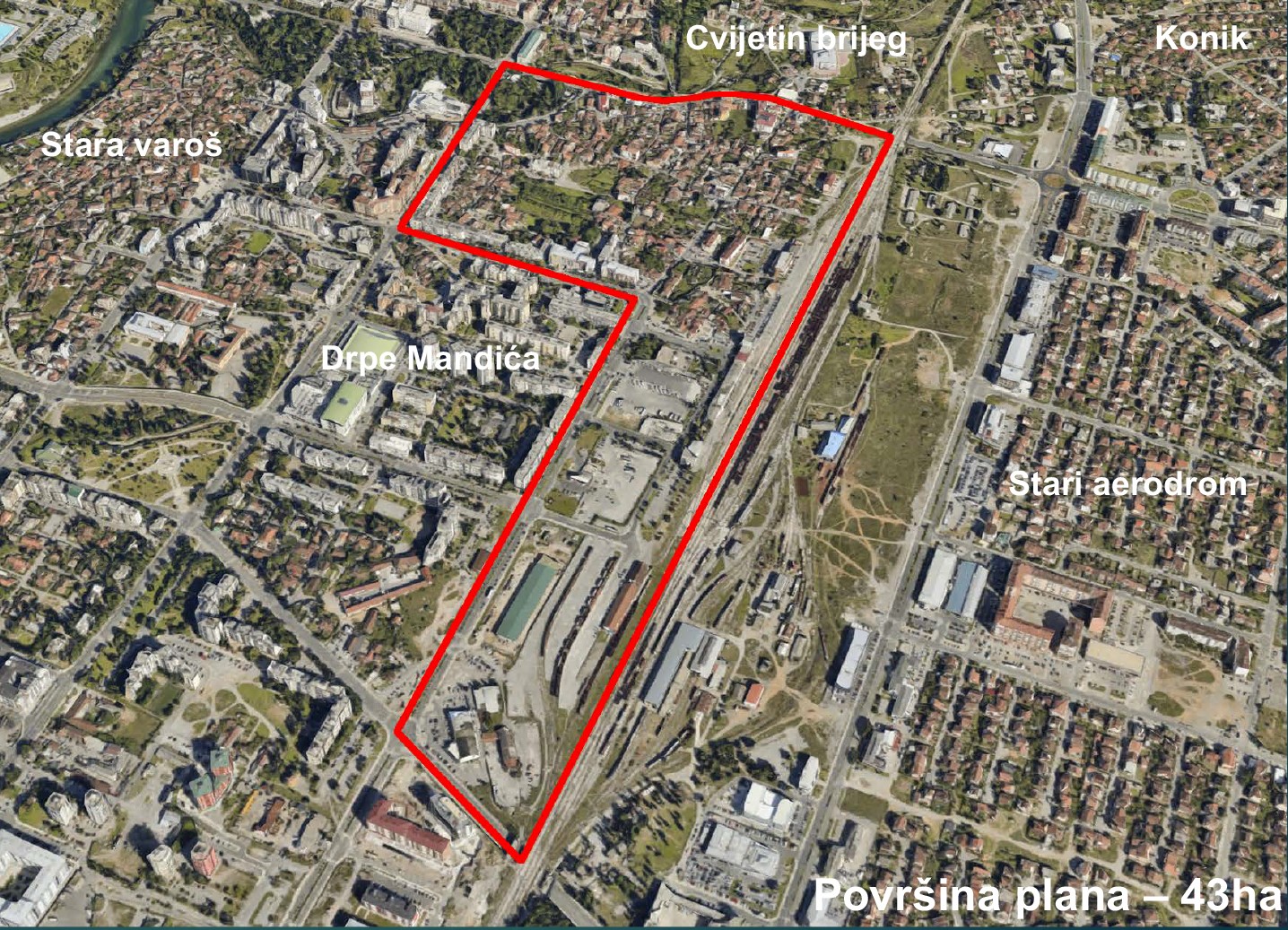 U toku javna rasprava za Detaljni urbanistički plan “Drač – putnički terminal” u Podgorici