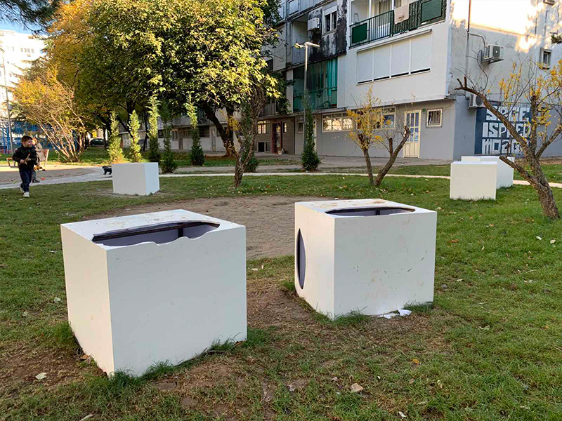 Zbog prinudne obustave video nadzora, igrališta na teritoriji Podgorice ponovo na meti vandala