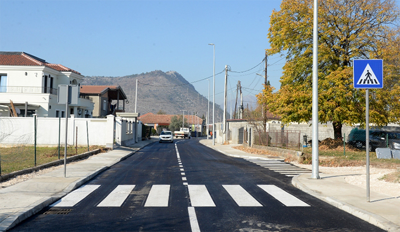 Gornja Gorica dobila modernu saobraćajnicu:  Glavni grad u rekonstrukciju Ulice Miloja Pavlovića i bočnih kraka ove godine uložio oko 1.6 miliona eura