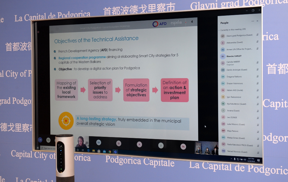 Glavni grad Podgorica nastavlja sa realizacijom aktivnosti u okviru regionalnog projekta “Digital cities in Western Balkans”
