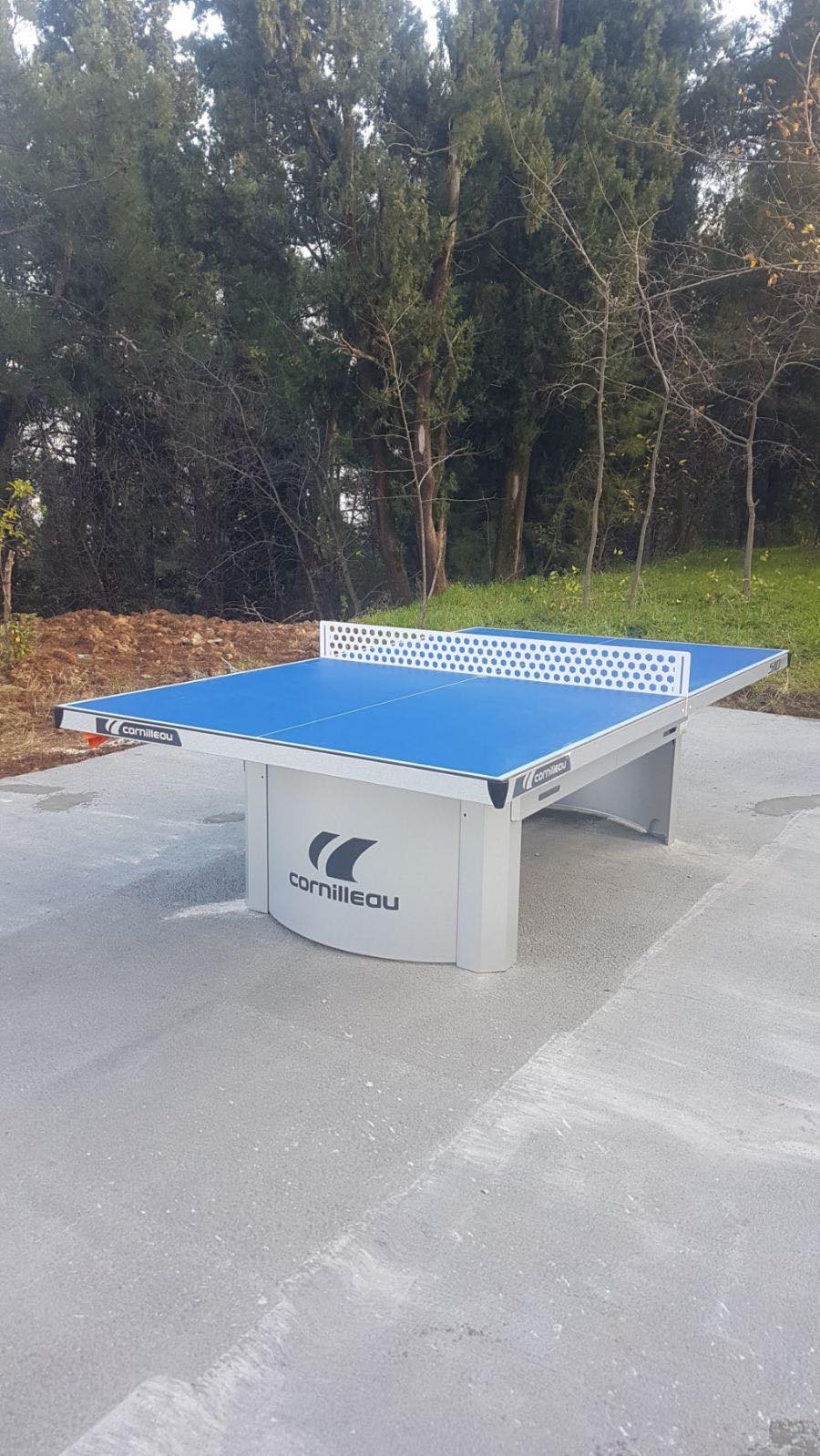 Stolovi za stoni tenis i šah postavljeni na više lokacija u gradu
