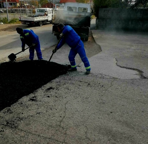 Putevi sanirali saobraćajnice nakon izgradnje vodovodne i  kanalizacione mreže